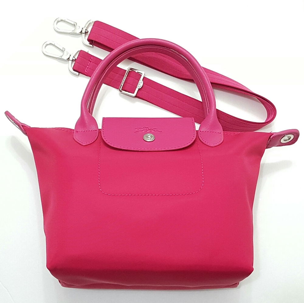 Brand New Longchamp Red Peony Small Crossbody